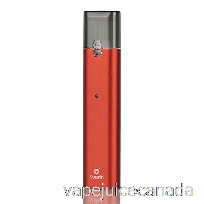 Vape Canada Suorin iShare SINGLE Portable Pod Kit Metal Edition - Red